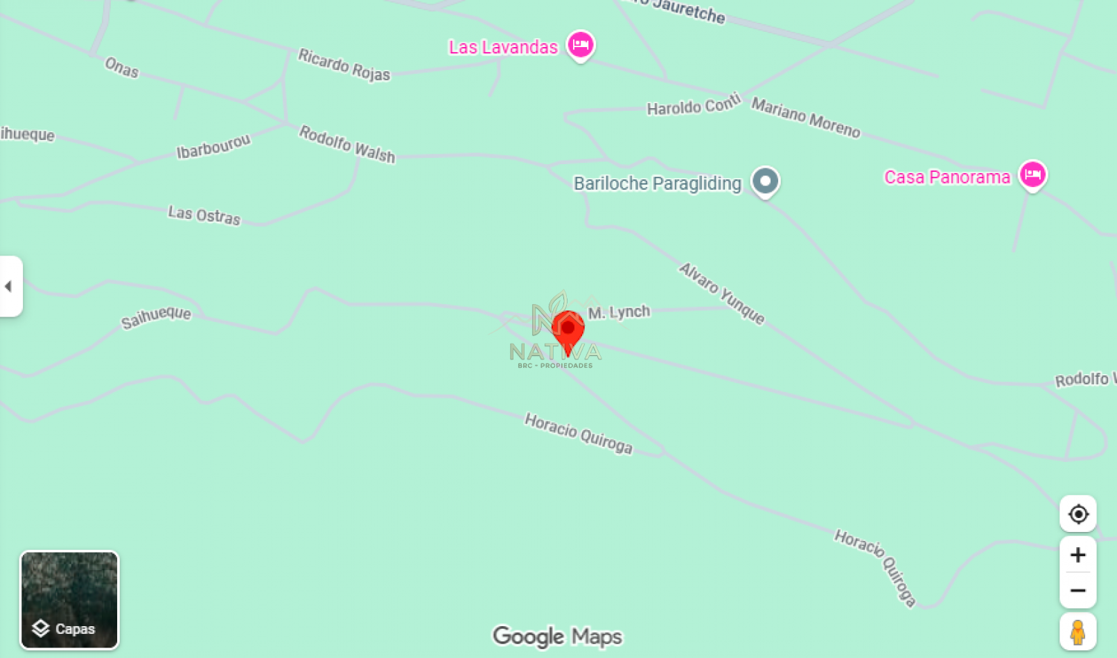 Lote en ladera Norte del Cerro Otto - Bariloche - venta